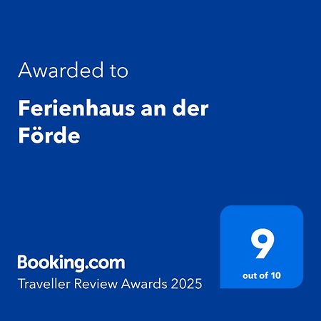 Ferienhaus An Der Foerde Фленсбург Екстер'єр фото
